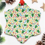 pop art christmas tree Ornament (Snowflake)