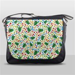 pop art christmas tree Messenger Bag