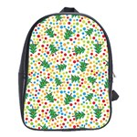 pop art christmas tree School Bag (XL)