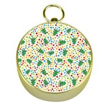 pop art christmas tree Gold Compass