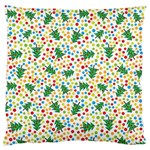 pop art christmas tree Large Flano Cushion Case (One Side)