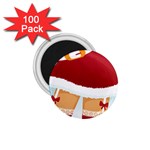 Sexy Mrs Santa Claus 1.75  Magnet (100 pack) 