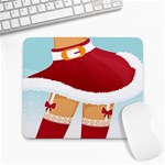 Sexy Mrs Santa Claus Large Mousepad