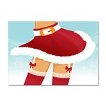 Sexy Mrs Santa Claus Sticker A4 (10 pack)