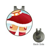 Sexy Mrs Santa Claus Golf Ball Marker Hat Clip