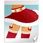 Sexy Mrs Santa Claus Canvas 16  x 20 