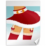 Sexy Mrs Santa Claus Canvas 36  x 48 