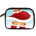 Sexy Mrs Santa Claus Digital Camera Leather Case