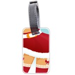 Sexy Mrs Santa Claus Luggage Tag (two sides)