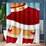 Sexy Mrs Santa Claus Shower Curtain 60  x 72  (Medium)