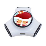 Sexy Mrs Santa Claus 3-Port USB Hub