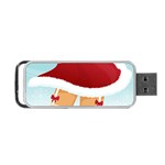 Sexy Mrs Santa Claus Portable USB Flash (Two Sides)