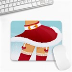 Sexy Mrs Santa Claus Small Mousepad