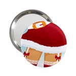 Sexy Mrs Santa Claus 2.25  Handbag Mirror