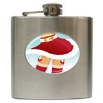 Sexy Mrs Santa Claus Hip Flask (6 oz)