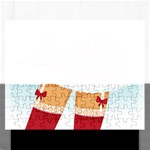 Sexy Mrs Santa Claus Jigsaw Puzzle (Rectangular)