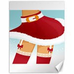 Sexy Mrs Santa Claus Canvas 18  x 24 