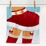 Sexy Mrs Santa Claus Face Towel