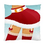 Sexy Mrs Santa Claus Standard Cushion Case (One Side)