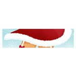 Sexy Mrs Santa Claus Satin Scarf (Oblong)