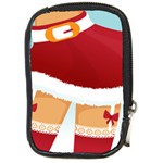 Sexy Mrs Santa Claus Compact Camera Leather Case