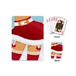 Sexy Mrs Santa Claus Playing Cards (Mini)