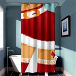 Sexy Mrs Santa Claus Shower Curtain 36  x 72  (Stall)