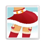 Sexy Mrs Santa Claus Memory Card Reader (Square)