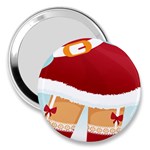 Sexy Mrs Santa Claus 3  Handbag Mirror