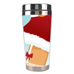 Sexy Mrs Santa Claus Stainless Steel Travel Tumbler