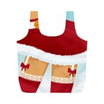 Sexy Mrs Santa Claus Full Print Recycle Bag (M)