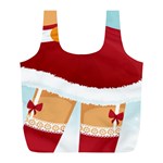 Sexy Mrs Santa Claus Full Print Recycle Bag (L)