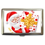 Santa Claus Happy New Year Cigarette Money Case