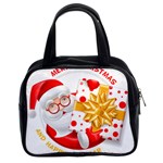 Santa Claus Happy New Year Classic Handbag (Two Sides)