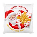 Santa Claus Happy New Year Standard Cushion Case (Two Sides)