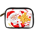 Santa Claus Happy New Year Digital Camera Leather Case