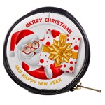 Santa Claus Happy New Year Mini Makeup Bag