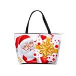 Santa Claus Happy New Year Classic Shoulder Handbag