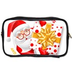 Santa Claus Happy New Year Toiletries Bag (Two Sides)