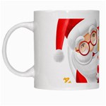 Santa Claus Happy New Year White Mug