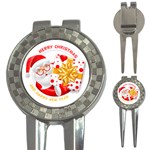 Santa Claus Happy New Year 3-in-1 Golf Divot