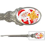 Santa Claus Happy New Year Letter Opener