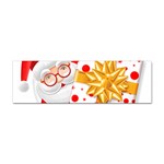 Santa Claus Happy New Year Sticker (Bumper)