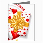 Santa Claus Happy New Year Greeting Card