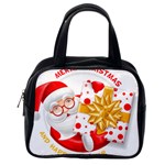 Santa Claus Happy New Year Classic Handbag (One Side)