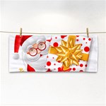 Santa Claus Happy New Year Hand Towel