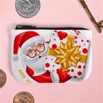 Santa Claus Happy New Year Mini Coin Purse