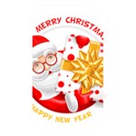 Santa Claus Happy New Year Memory Card Reader (Rectangular)