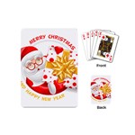 Santa Claus Happy New Year Playing Cards (Mini)