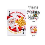 Santa Claus Happy New Year Playing Cards 54 (Mini)